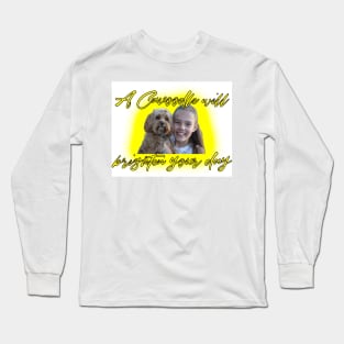 A Cavoodle Will Brighten Your Day Long Sleeve T-Shirt